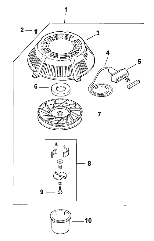 Starter System-Engine Kohler Model No. Cv131 Spec 21524 Diagram and Parts List for 30159 795101 - 799999 Toro Lawn Tractor Accessories