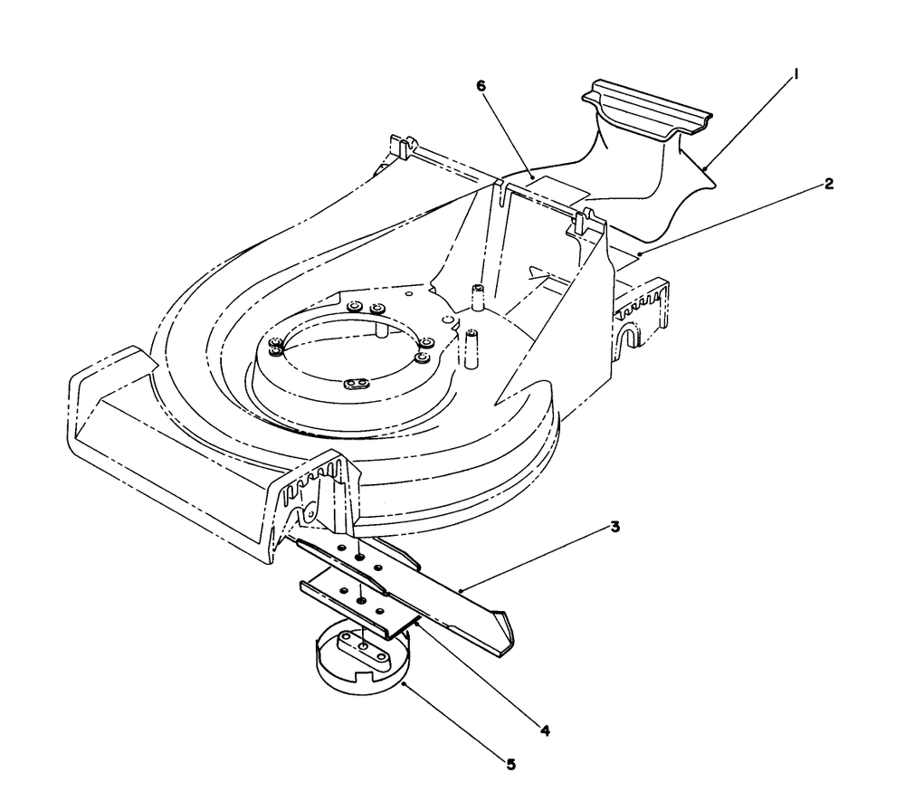 Mulching Kit Model No. 59181 Diagram and Parts List for 26621B 2000001 - 2999999 Toro Lawn Mower