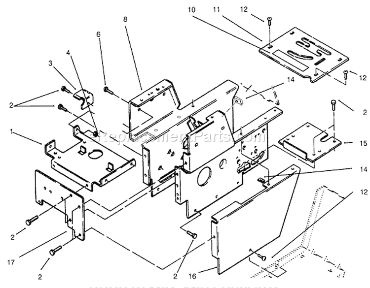 Page V Diagram and Parts List for 73400 4900001-4999999 - 1994 Toro Lawn Tractor