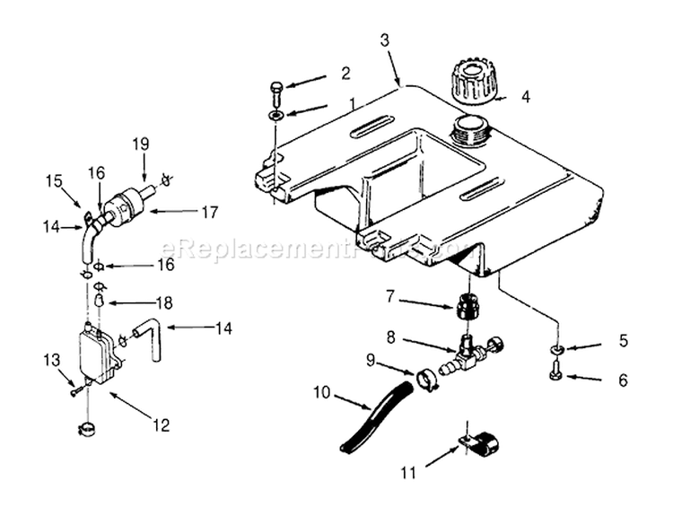 Page S Diagram and Parts List for 73421 3900001-3999999 - 1993 Toro Lawn Tractor