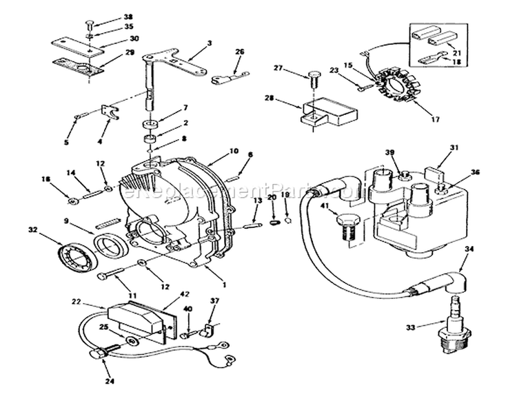 Page T Diagram and Parts List for 73421 3900001-3999999 - 1993 Toro Lawn Tractor