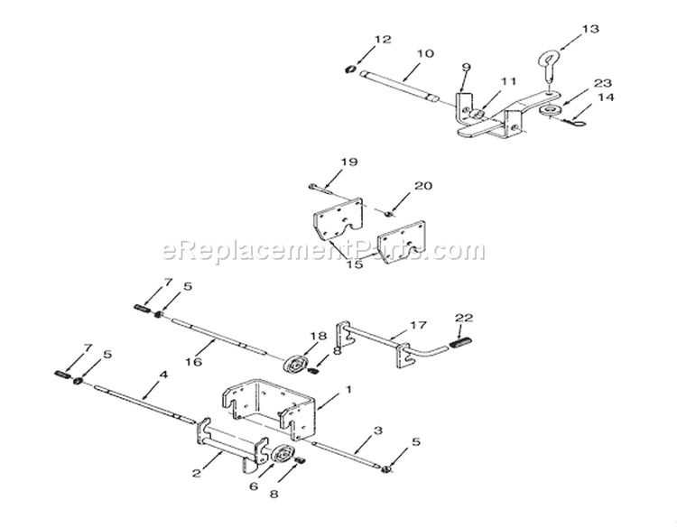 Page V Diagram and Parts List for 73421 3900001-3999999 - 1993 Toro Lawn Tractor