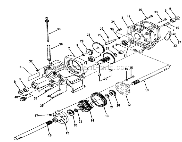 Page AH Diagram and Parts List for 73421 3900001-3999999 - 1993 Toro Lawn Tractor