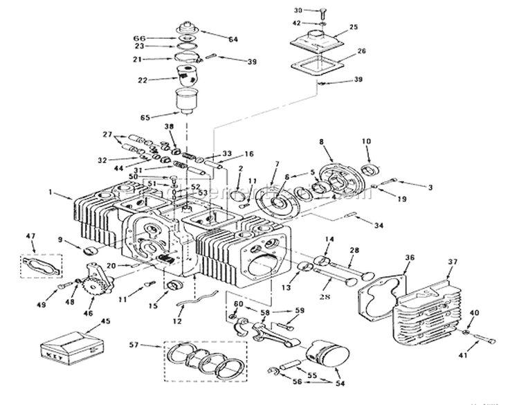 Page K Diagram and Parts List for 73421 5900001-5901046 - 1995 Toro Lawn Tractor