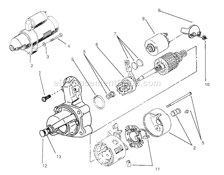 Page AG Diagram and Parts List for 73421 5900001-5901046 - 1995 Toro Lawn Tractor