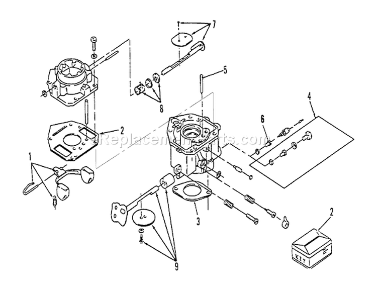 Page E Diagram and Parts List for 73421 5900001-5901046 - 1995 Toro Lawn Tractor