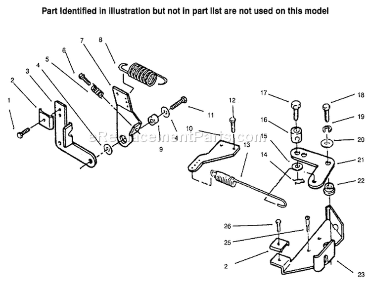Page R Diagram and Parts List for 73422 6900001-6999999 - 1996 Toro Lawn Tractor