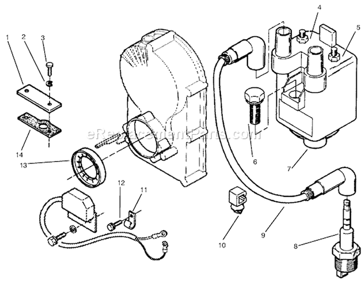 Page Y Diagram and Parts List for 73422 7900001-7999999 - 1997 Toro Lawn Tractor