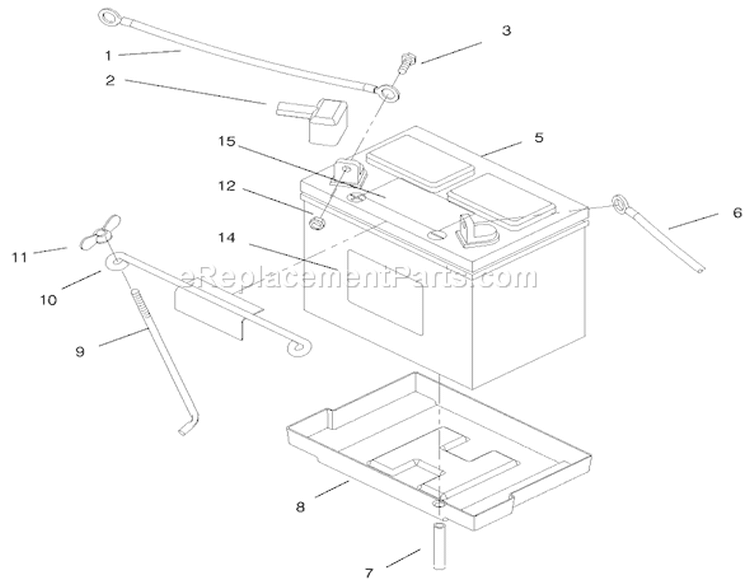 Page C Diagram and Parts List for 73422 7900001-7999999 - 1997 Toro Lawn Tractor