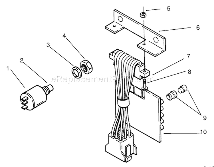 Page M Diagram and Parts List for 73420 3900001-3999999 - 1993 Toro Lawn Tractor