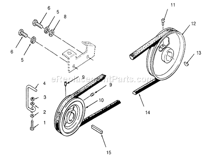Page L Diagram and Parts List for 73420 4900001-4999999 - 1994 Toro Lawn Tractor