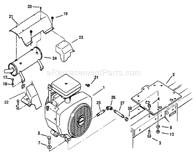 Page P Diagram and Parts List for 73420 4900001-4999999 - 1994 Toro Lawn Tractor