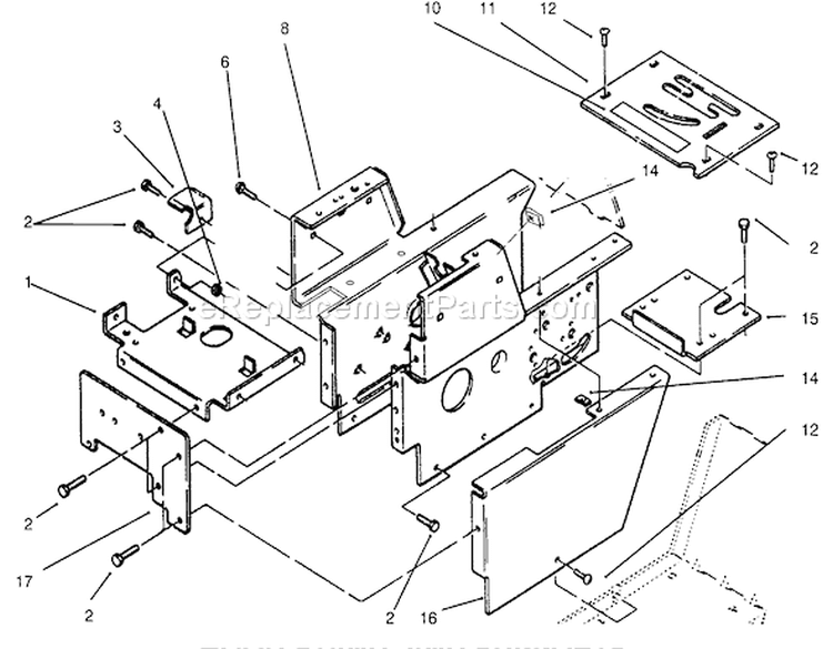 Page X Diagram and Parts List for 73420 4900001-4999999 - 1994 Toro Lawn Tractor