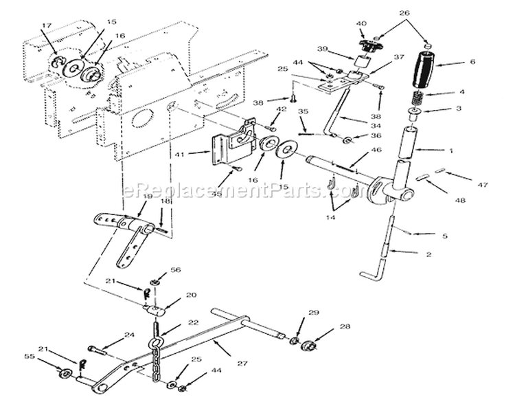 Page Z Diagram and Parts List for 73420 4900001-4999999 - 1994 Toro Lawn Tractor