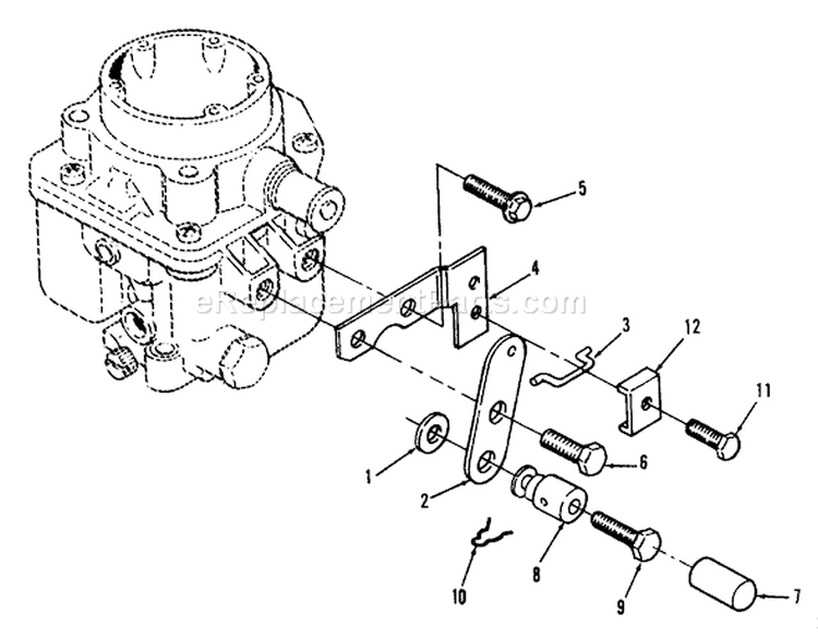 Page F Diagram and Parts List for 73420 4900001-4999999 - 1994 Toro Lawn Tractor