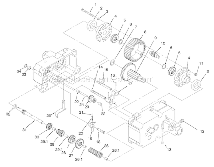 Page AC Diagram and Parts List for 73448 8900500-8999999 - 1998 Toro Lawn Tractor