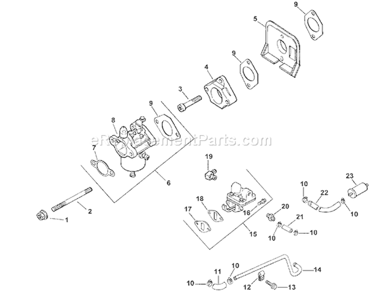 Page H Diagram and Parts List for 73429 200000001-200999999 - 2000 Toro Lawn Tractor