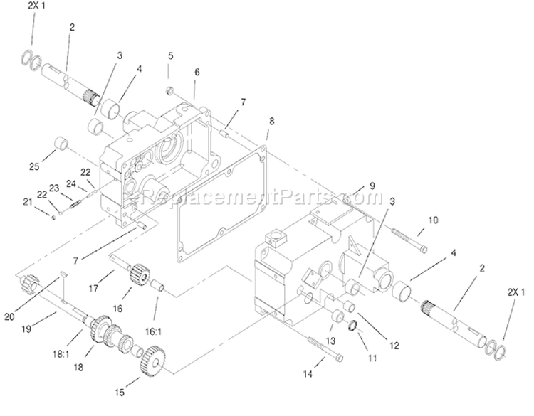 Page AS Diagram and Parts List for 73449 210000001-210999999 - 2001 Toro Lawn Tractor