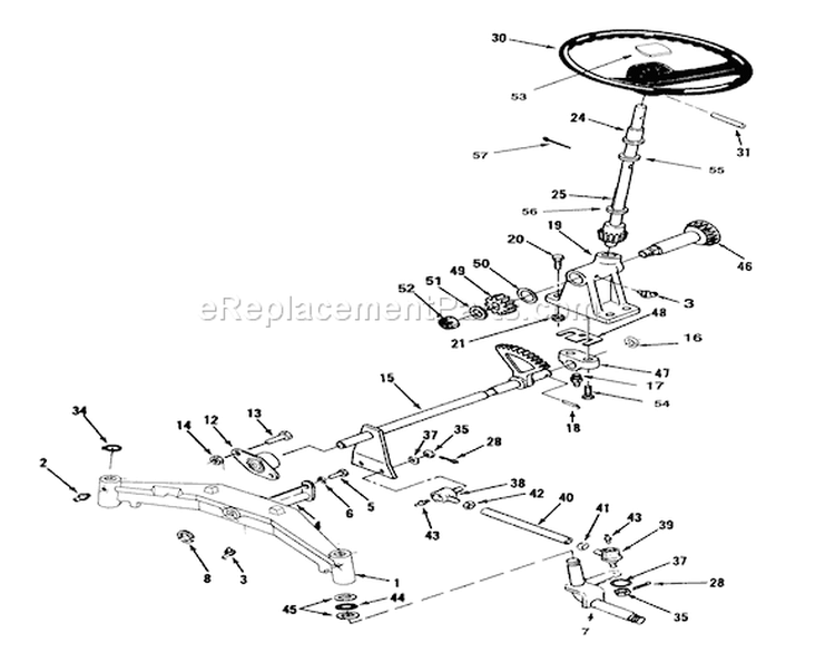 Page Q Diagram and Parts List for 73501 39000001-39999999 - 1993 Toro Lawn Tractor