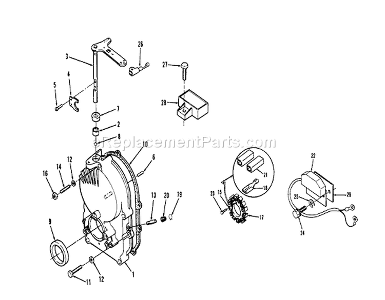 Page R Diagram and Parts List for 73501 39000001-39999999 - 1993 Toro Lawn Tractor