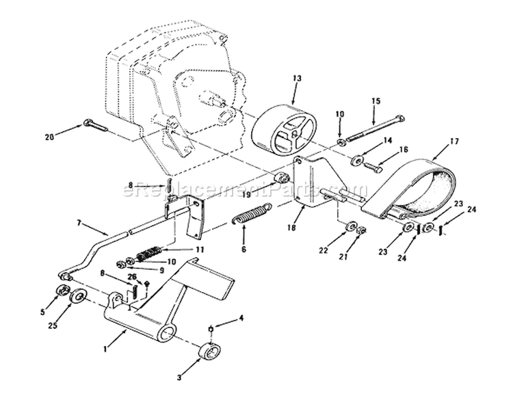 Page H Diagram and Parts List for 73501 39000001-39999999 - 1993 Toro Lawn Tractor