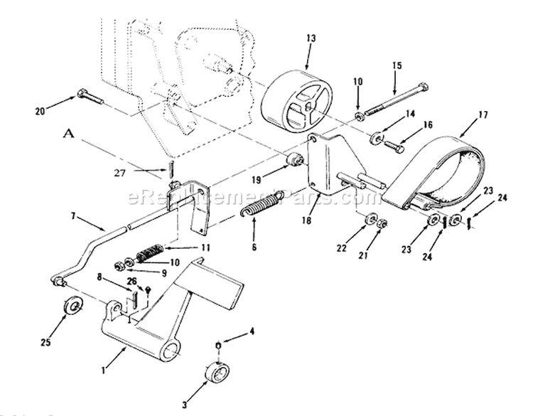 Page J Diagram and Parts List for 73501 49000001-49999999 - 1994 Toro Lawn Tractor