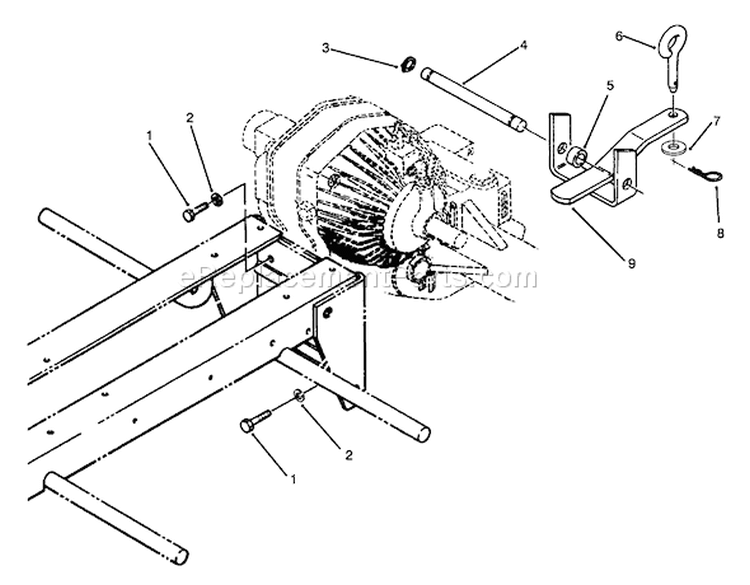 Page AF Diagram and Parts List for 73501 49000001-49999999 - 1994 Toro Lawn Tractor