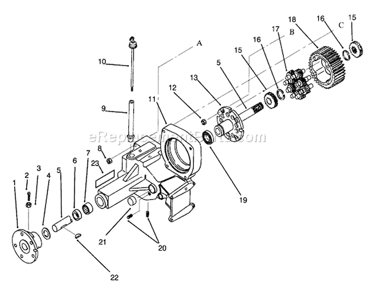 Page AI Diagram and Parts List for 73501 49000001-49999999 - 1994 Toro Lawn Tractor