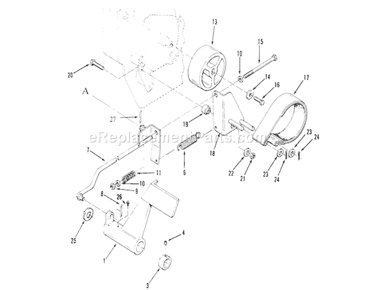 Page J Diagram and Parts List for 73501 59000412-59002868 - 1995 Toro Lawn Tractor