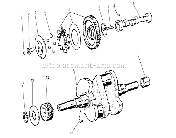 Page F Diagram and Parts List for 73501 59000412-59002868 - 1995 Toro Lawn Tractor