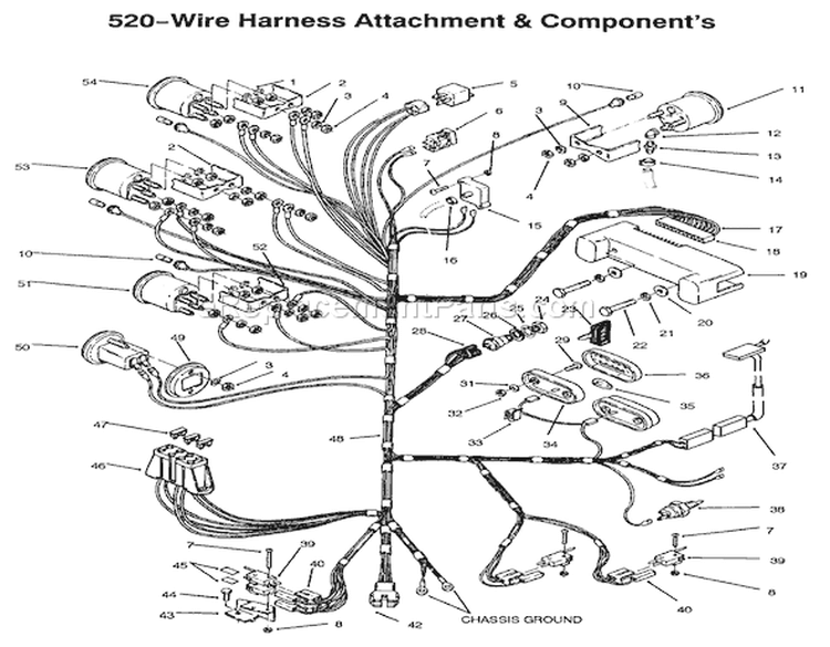 Page A Diagram and Parts List for 73502 6900001-6999999 - 1996 Toro Lawn Tractor