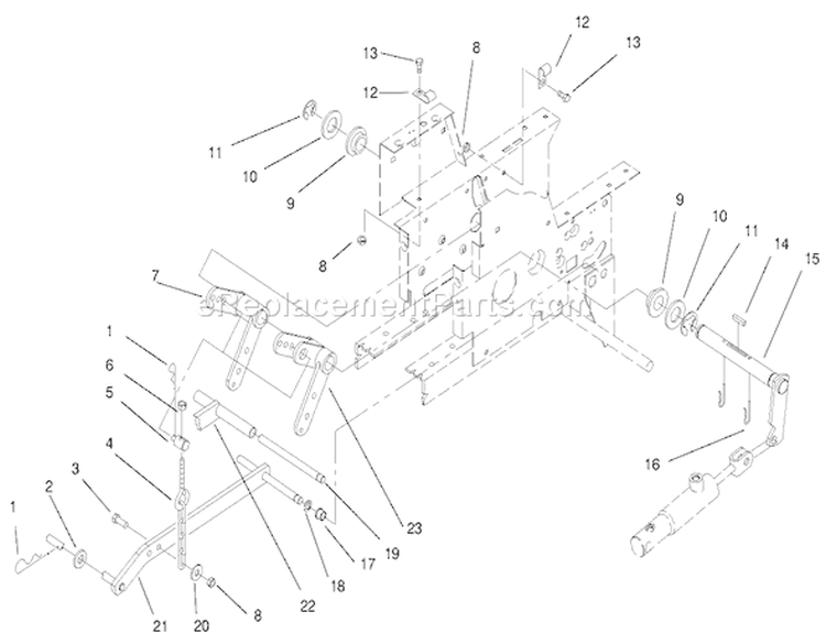 Page Y Diagram and Parts List for 73502 7900001-7999999 - 1997 Toro Lawn Tractor