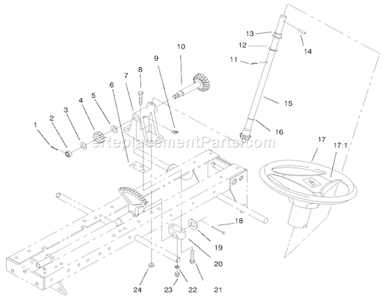 Page AK Diagram and Parts List for 73502 7900001-7999999 - 1997 Toro Lawn Tractor