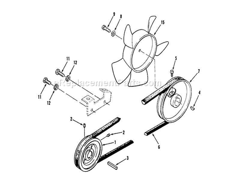Page K Diagram and Parts List for 73520 39000001-39999999 - 1993 Toro Lawn Tractor