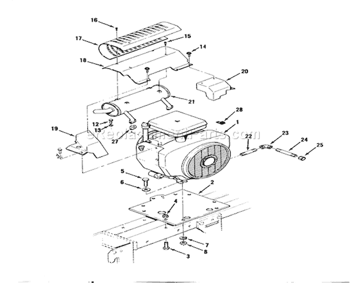 Page N Diagram and Parts List for 73520 39000001-39999999 - 1993 Toro Lawn Tractor