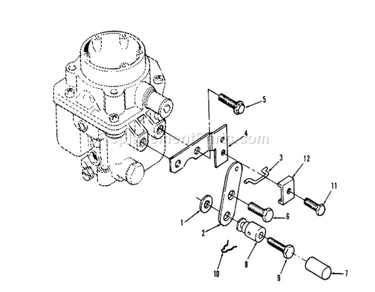 Page F Diagram and Parts List for 73520 39000001-39999999 - 1993 Toro Lawn Tractor