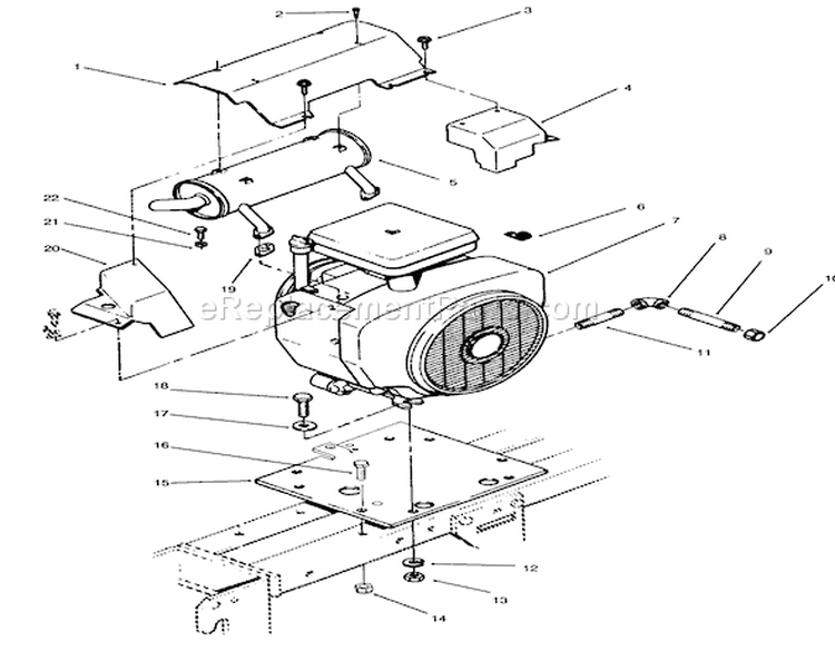 Page O Diagram and Parts List for 73520 4900001-4999999 - 1994 Toro Lawn Tractor