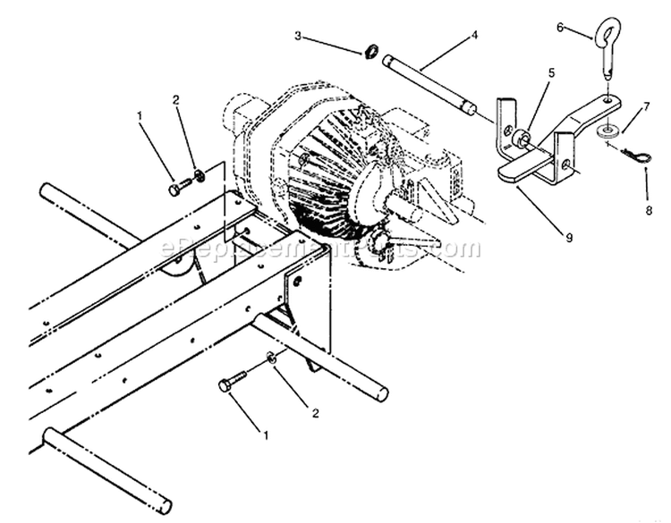 Page AE Diagram and Parts List for 73520 4900001-4999999 - 1994 Toro Lawn Tractor