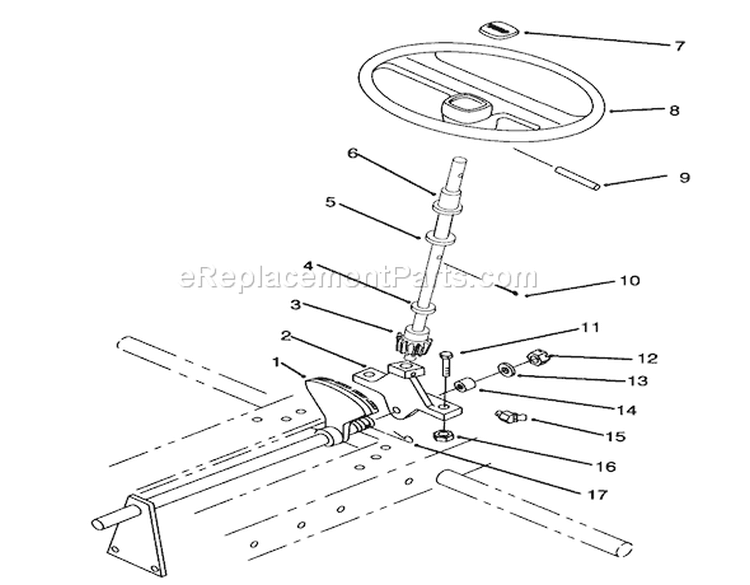 Page AH Diagram and Parts List for 73520 4900001-4999999 - 1994 Toro Lawn Tractor