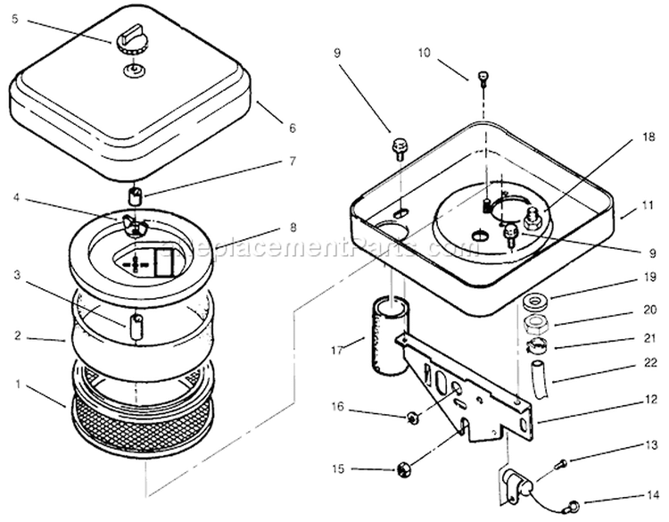 Page A Diagram and Parts List for 73520 5900001-5900177 - 1995 Toro Lawn Tractor