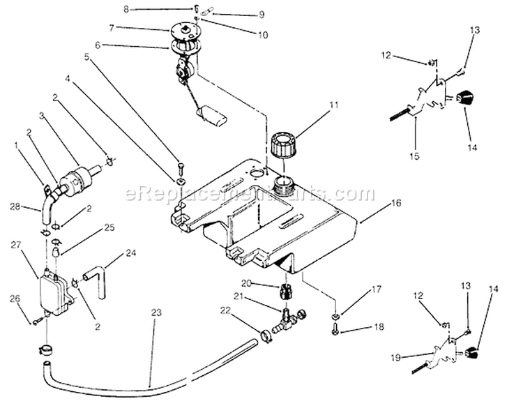 Page AI Diagram and Parts List for 73520 5900001-5900177 - 1995 Toro Lawn Tractor