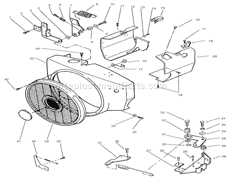 Page D Diagram and Parts List for 73520 5900001-5900177 - 1995 Toro Lawn Tractor
