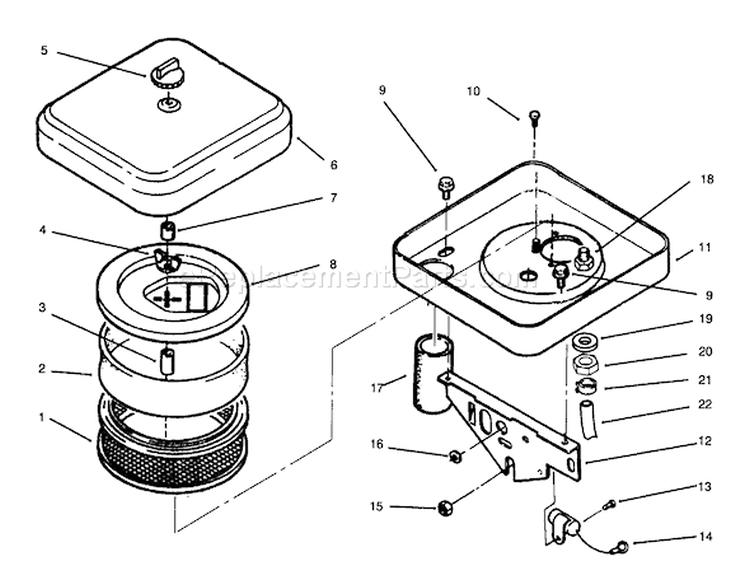 Page A Diagram and Parts List for 73520 5900178-5999999 - 1995 Toro Lawn Tractor