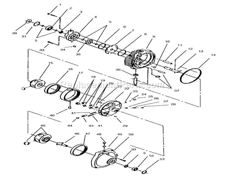 Page N Diagram and Parts List for 73520 5900178-5999999 - 1995 Toro Lawn Tractor
