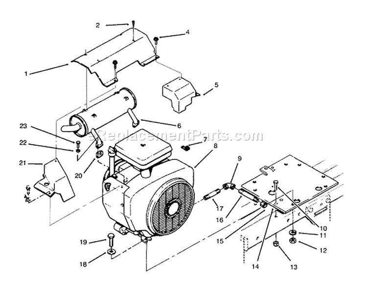Page P Diagram and Parts List for 73520 5900178-5999999 - 1995 Toro Lawn Tractor