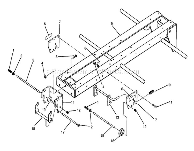Page S Diagram and Parts List for 73520 5900178-5999999 - 1995 Toro Lawn Tractor