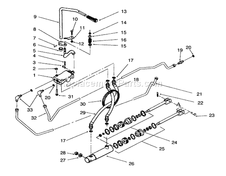 Page Z Diagram and Parts List for 73520 5900178-5999999 - 1995 Toro Lawn Tractor