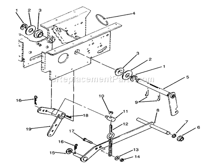 Page AA Diagram and Parts List for 73520 5900178-5999999 - 1995 Toro Lawn Tractor