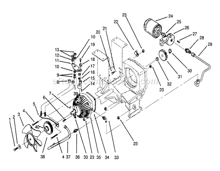 Page AB Diagram and Parts List for 73520 5900178-5999999 - 1995 Toro Lawn Tractor