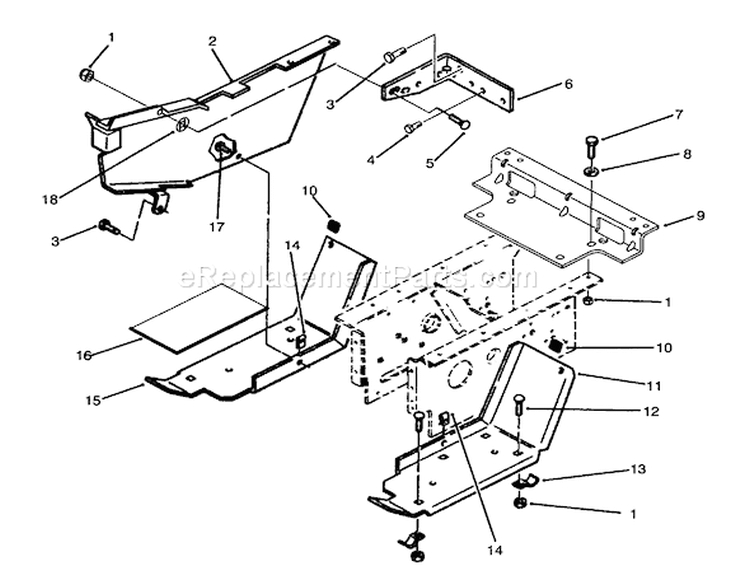 Page C Diagram and Parts List for 73520 5900178-5999999 - 1995 Toro Lawn Tractor
